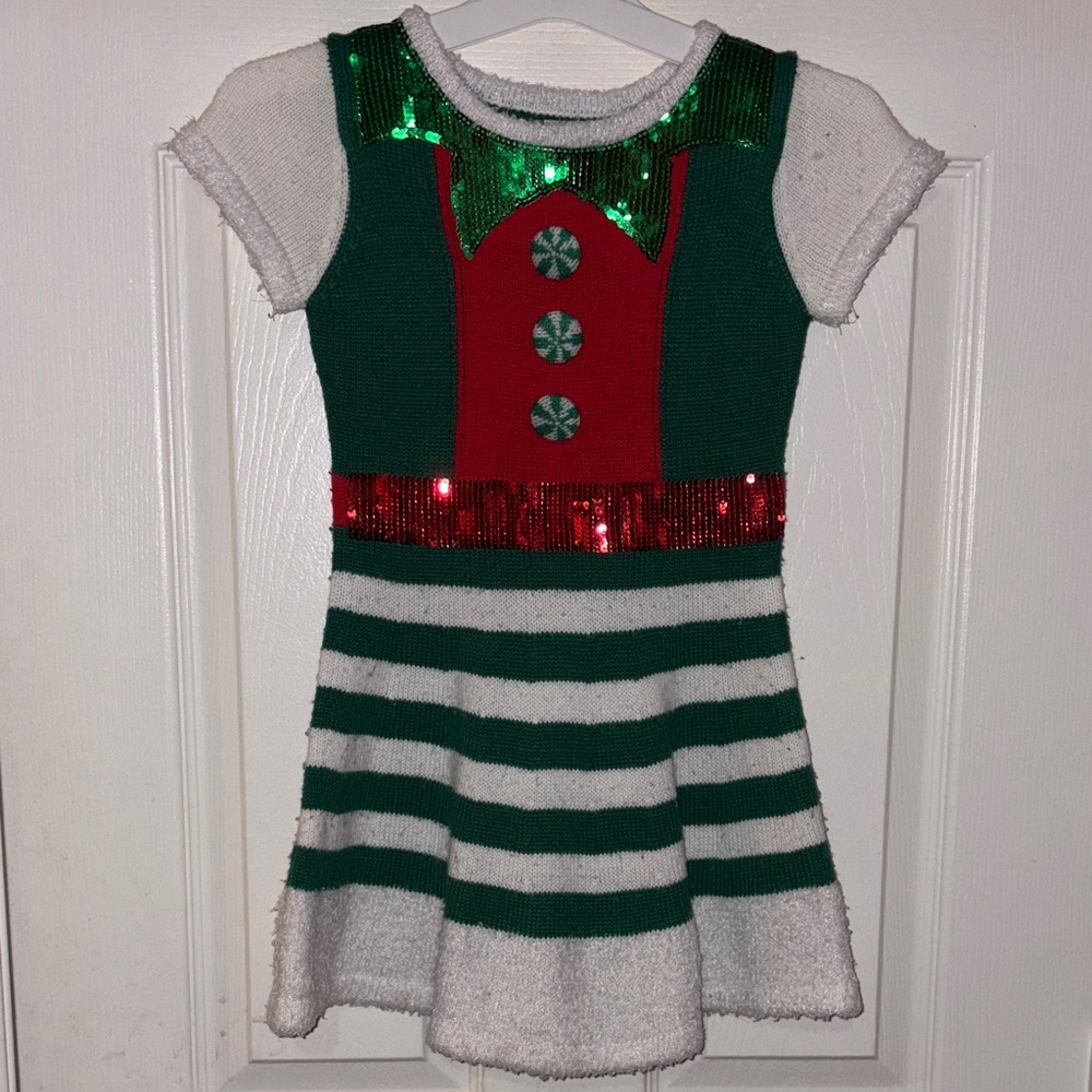 Elf dress costume size XS (4-5)